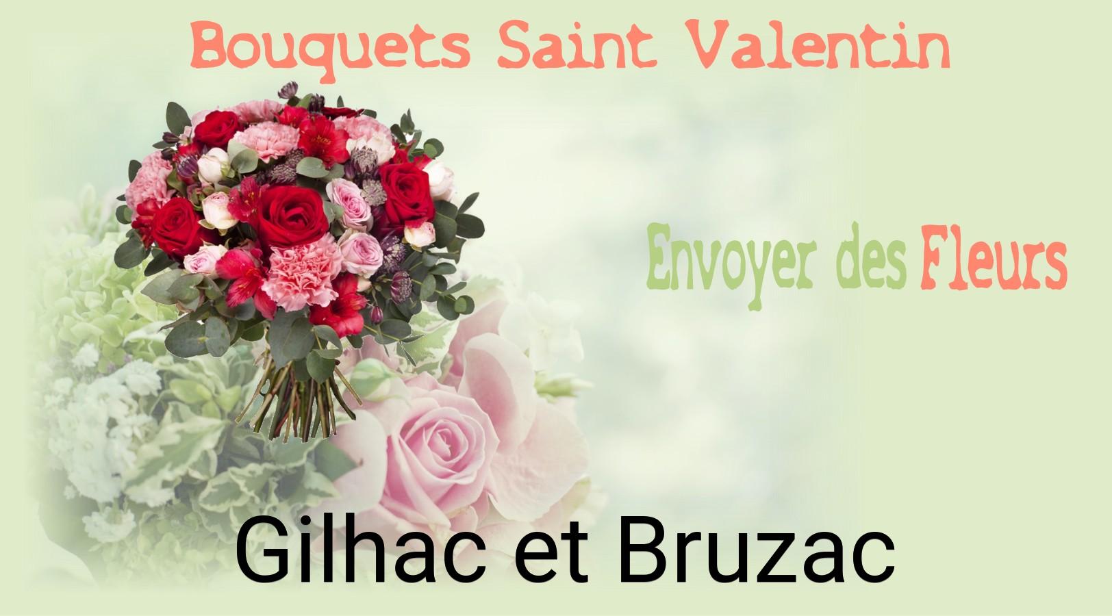 Roses de Saint-Valentin livrées à Gilhac-et-Bruzac